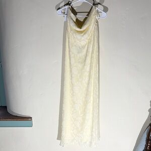 Princess Polly South of France Maxi Yellow Lace Dress